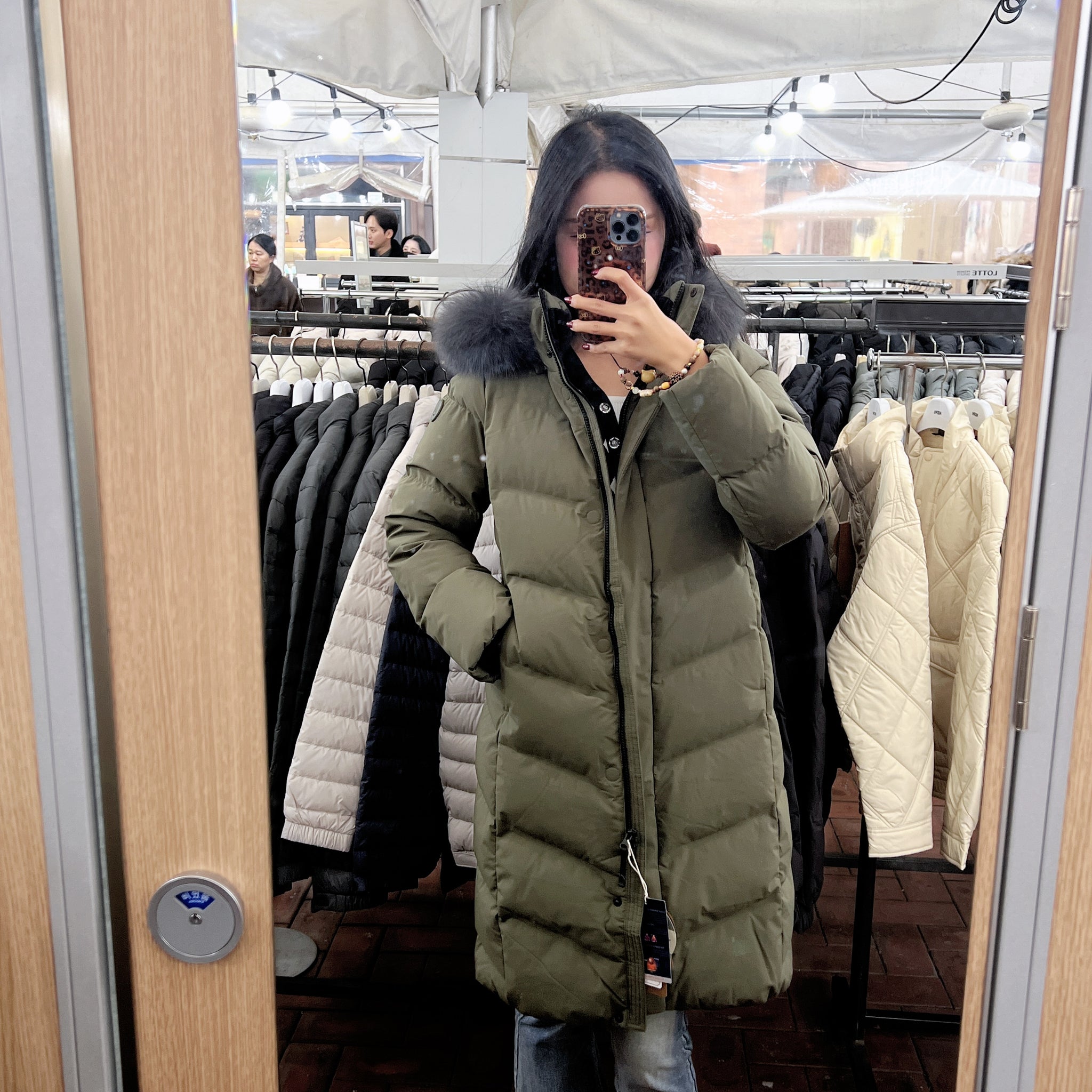 韓國 NEPA Women's Premium Long Down Jacket (鵝絨)【NA004】