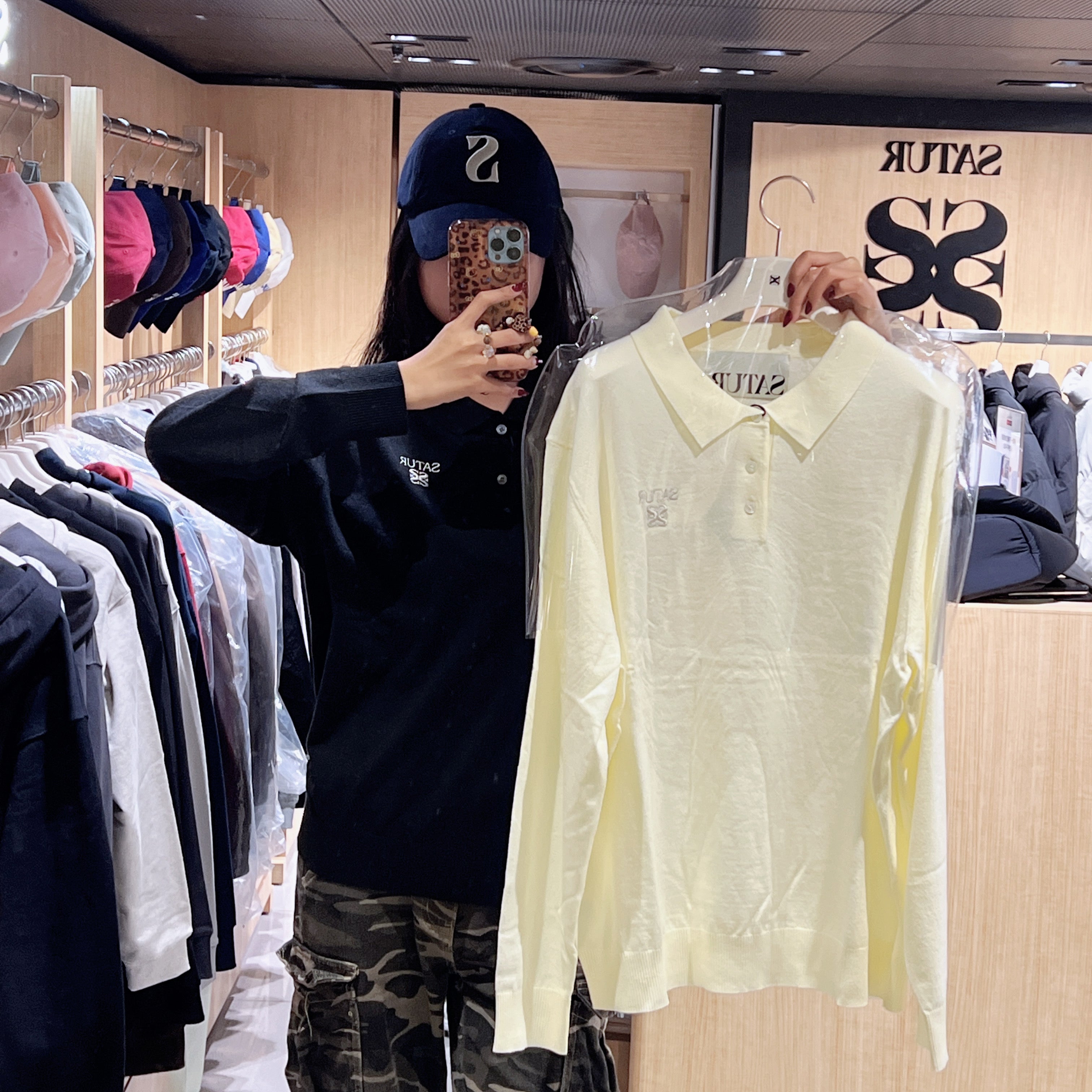 韓國 Satur Basic Polo Knit【SR232】