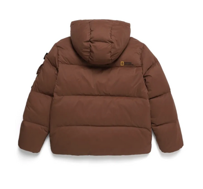 韓國 National Geographic Golden Mall Short Length Goose Hoodie Down Jumper鵝絨【NG819】