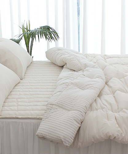 韓國 New York 雙面素面直條【SM409】