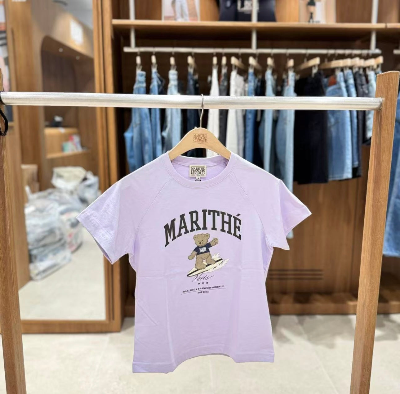 【現貨】韓國 Marithe Francois Girbaud Bear T-shirt【MF500】