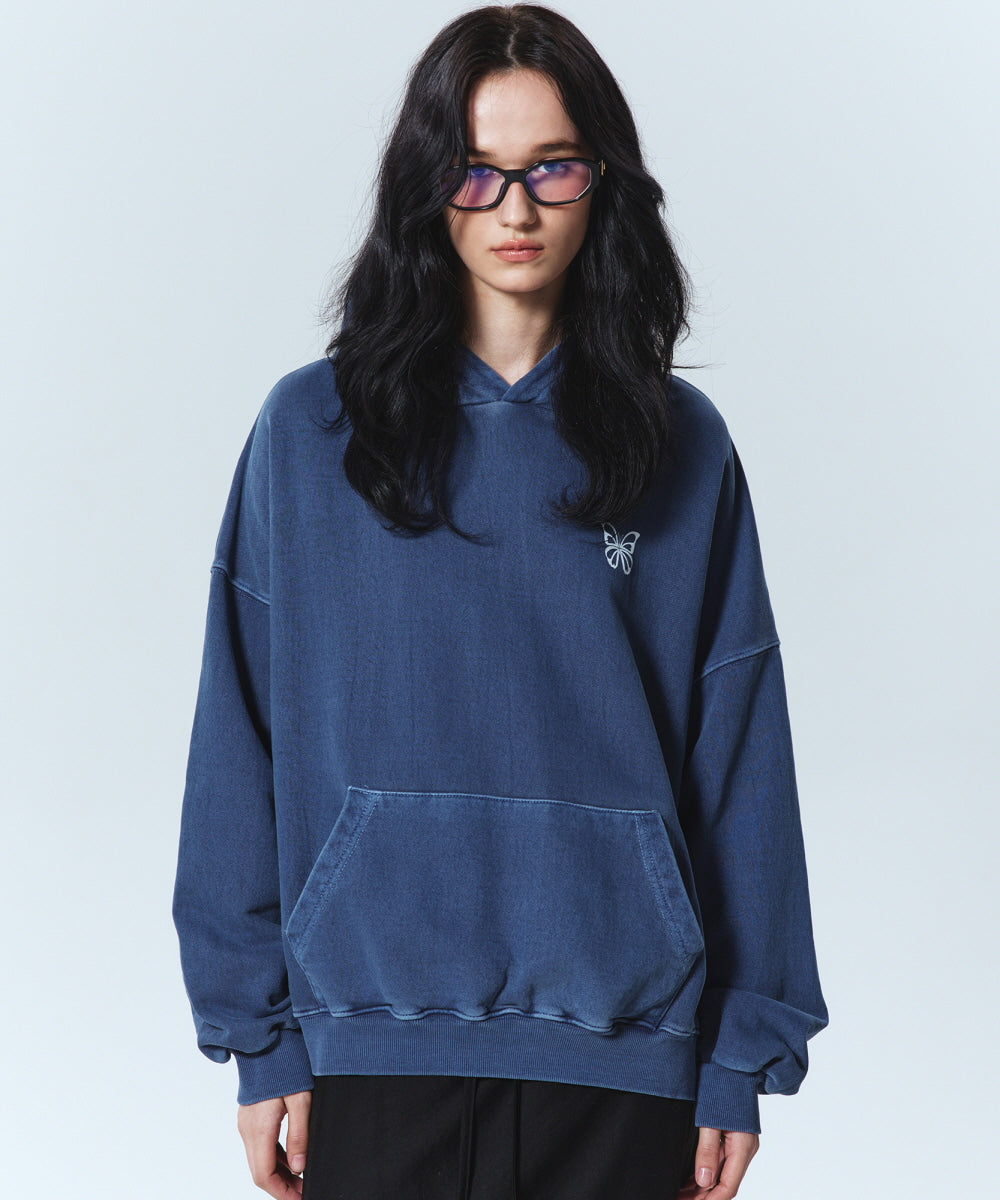 韓國 Nick Nicole Butterfly Pigment Hoodie【NK016】