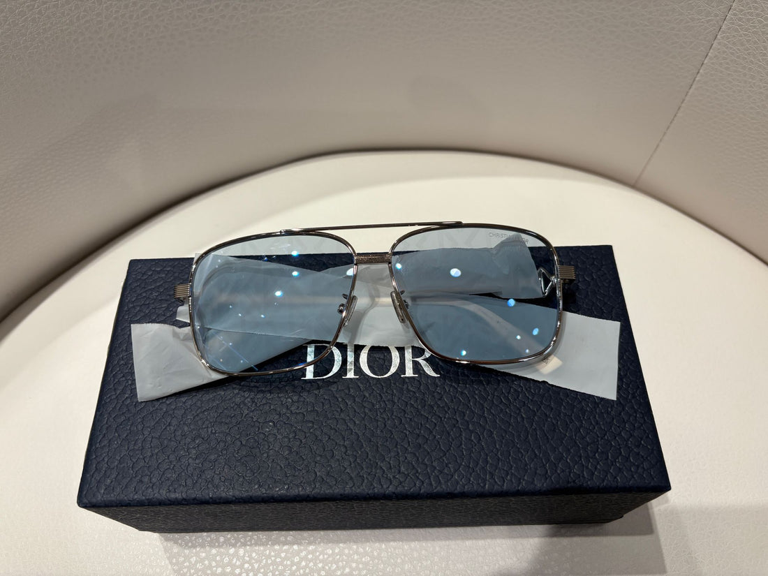 全新Dior 太陽眼鏡藍色鏡片 【JS479】