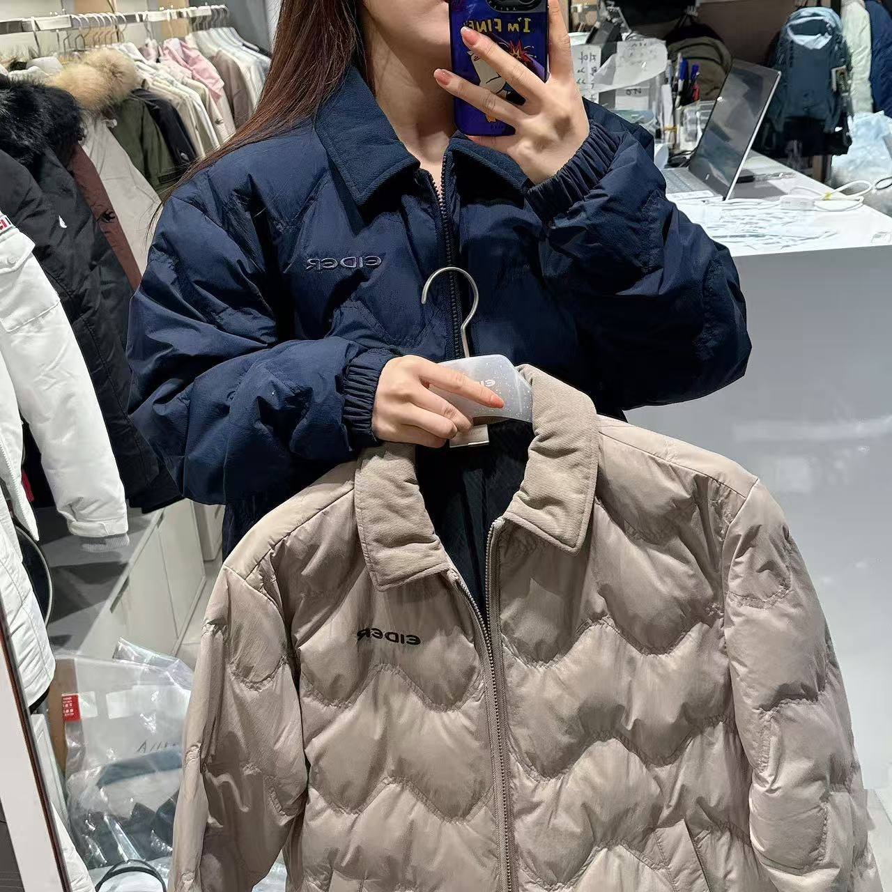 韓國 Eider Thermolock Men's Slim Down Jacket (鴨絨)【ER015】