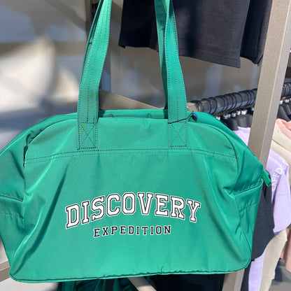 韓國 Discovery Varsity Logo Boston Bag【DY141】
