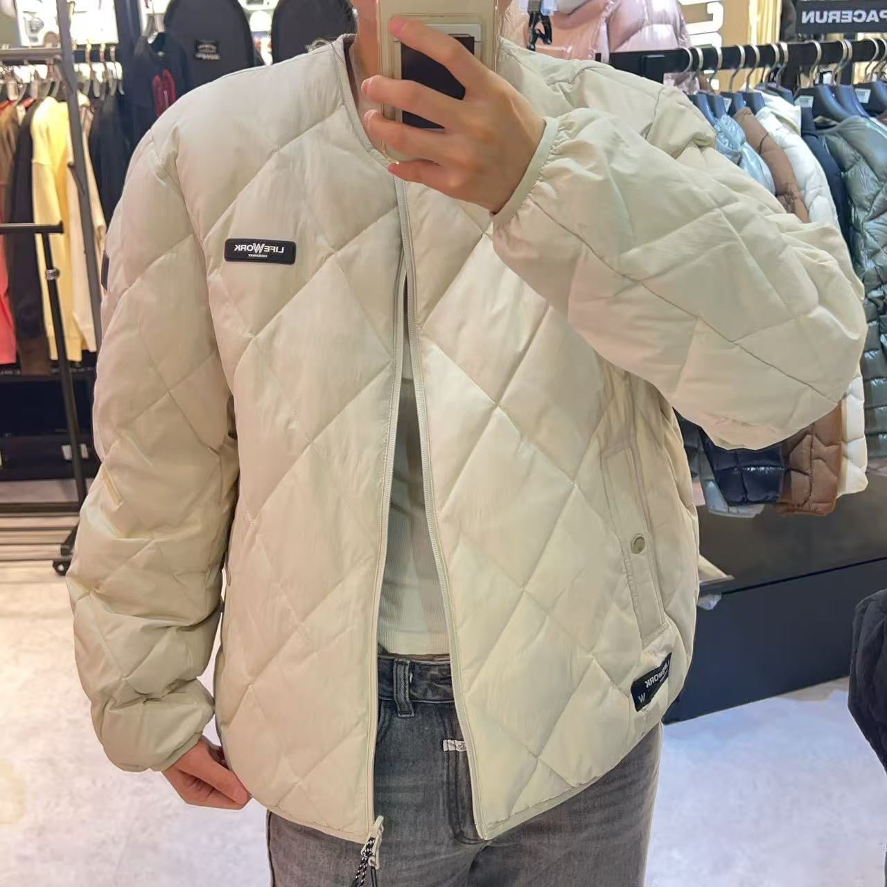 韓國 LifeWork Airy Reversible Down Jumper (鴨絨)【LW038】