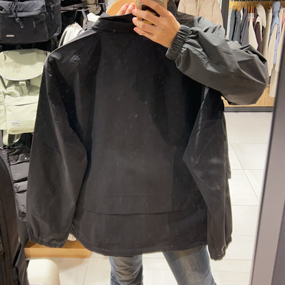 韓國 National Geographic Archelon Woven Stretch Stand Neck Zip-Up【NG313】