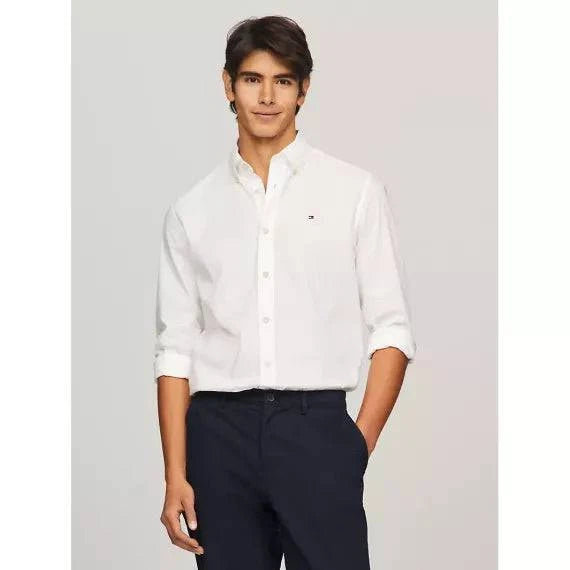 【現貨】Tommy Hilfiger Regular Fit Solid Poplin Shirt【ST046】