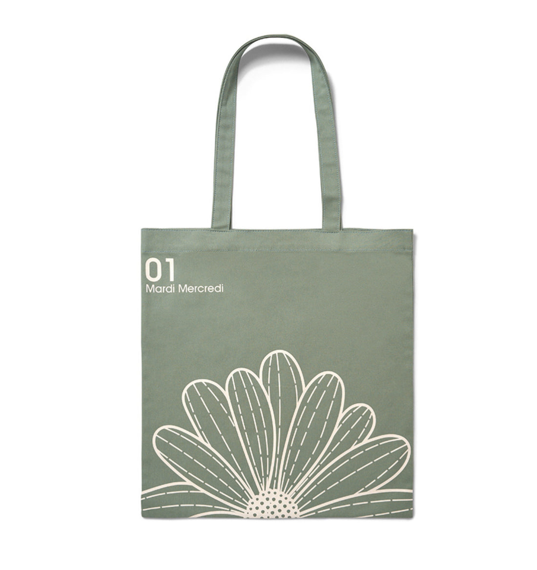 韓國 Mardi Mercredi CANVAS BAG FLOWER【MM044】