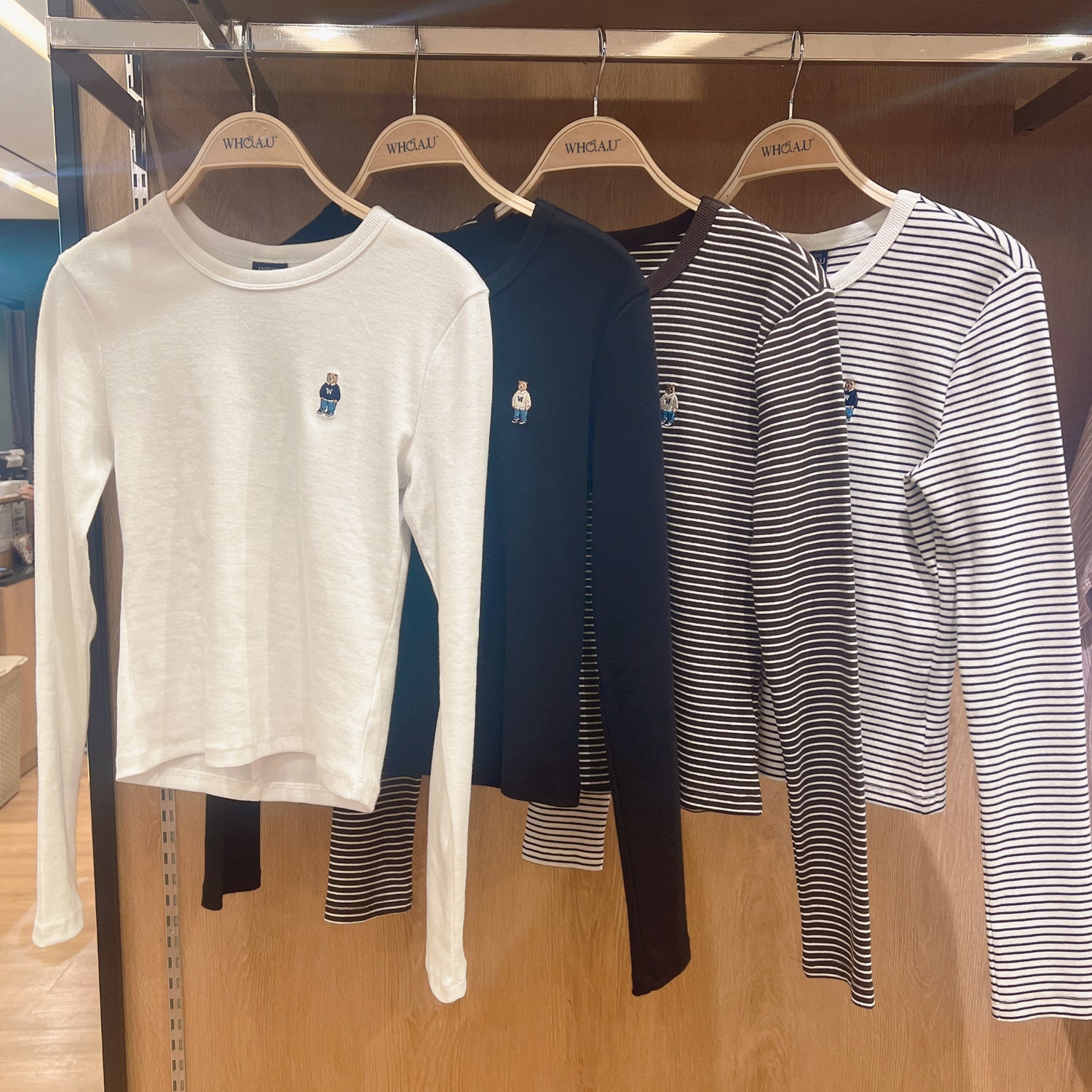 韓國 WhoAU Steve Long T-Shirt【WA194】