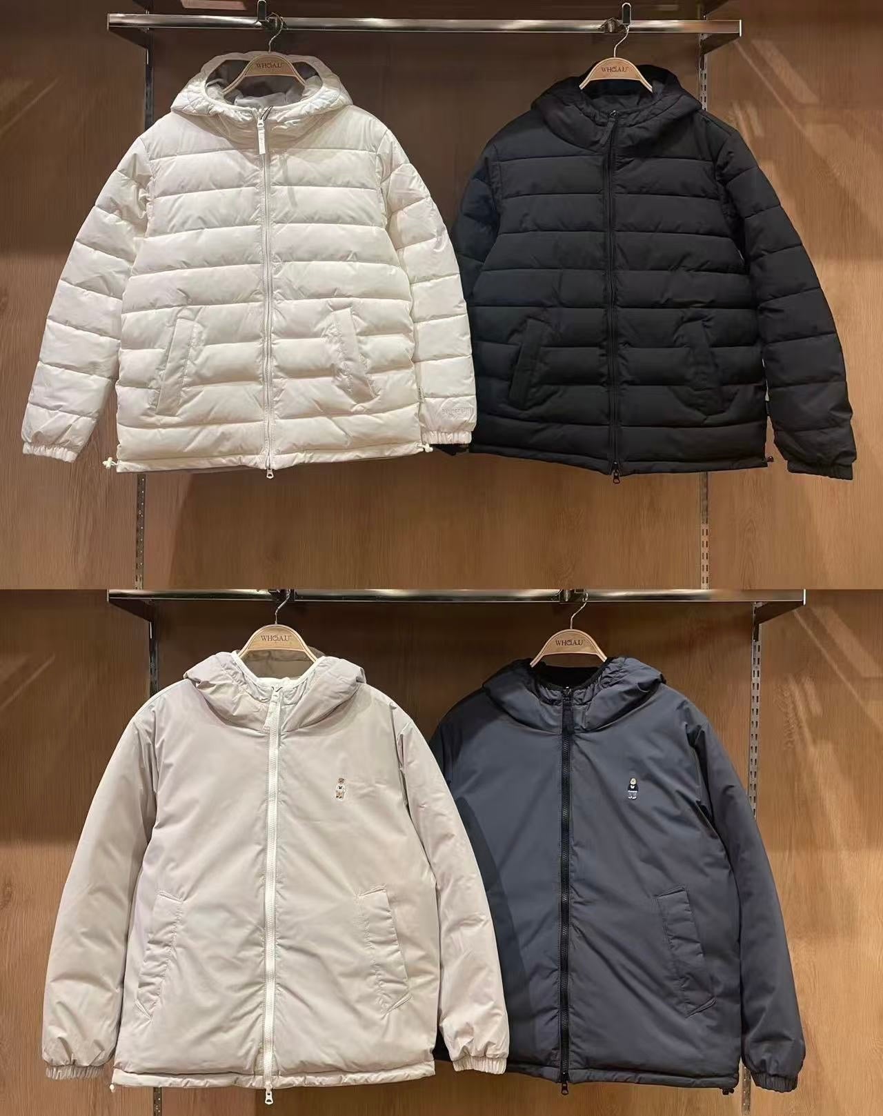 韓國 WhoAU Light Hooded Reversible Jacket【WA306】