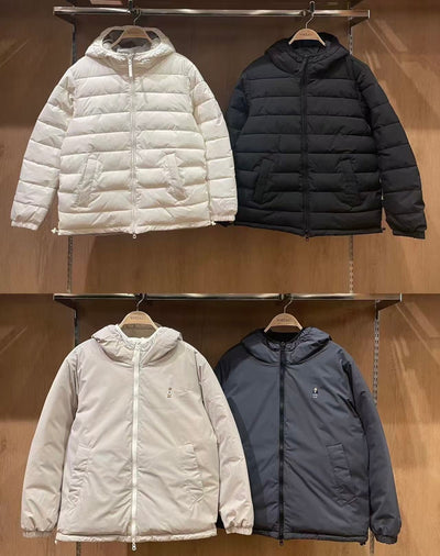 韓國 WhoAU Light Hooded Reversible Jacket【WA306】