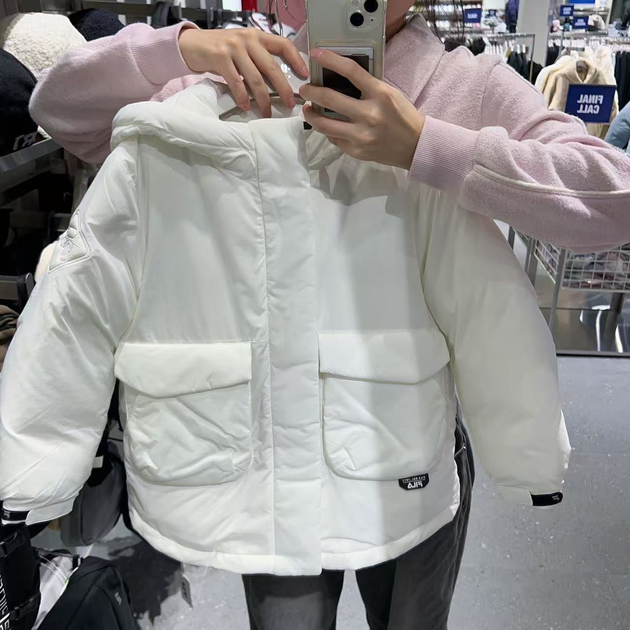 韓國 FILA Kids Cloud Short Hooded Down (鵝絨)【FA086】