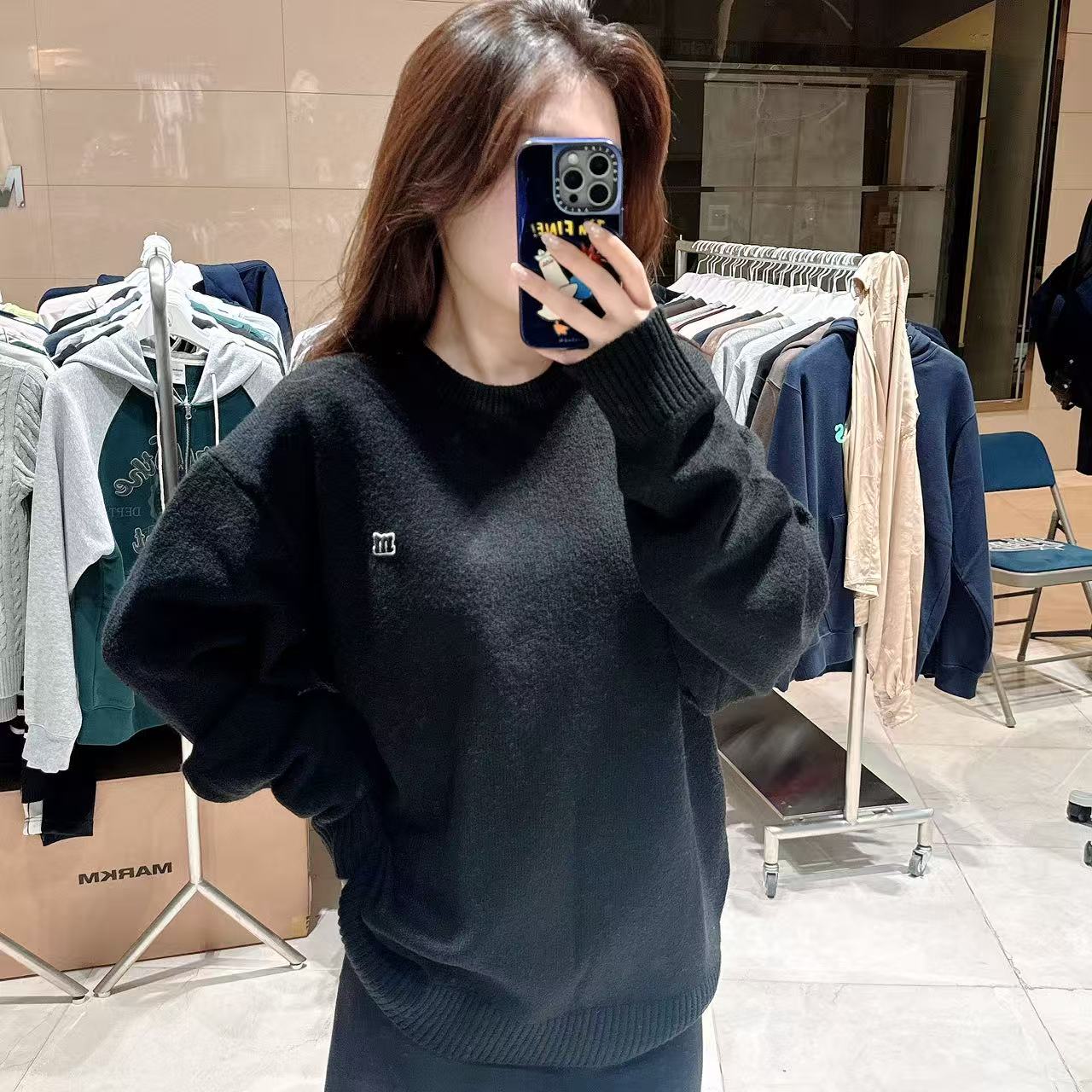 韓國 Markm Basic crew neck knitwear【MA335】