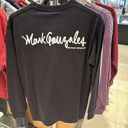 韓國 Mark Gonzales Angel Wappen Long Sleeve T-Shirt【MG222】