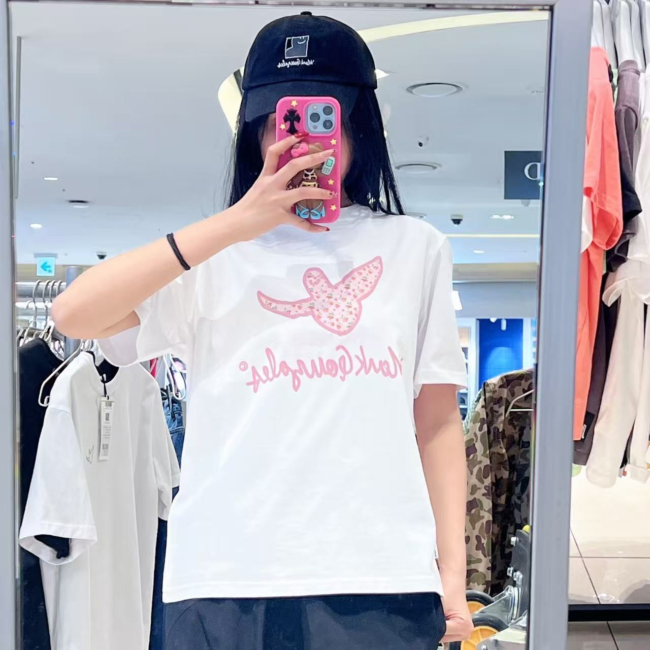 韓國 Mark Gonzales Angel Graphic Short Sleeve T-Shirt【MG228】