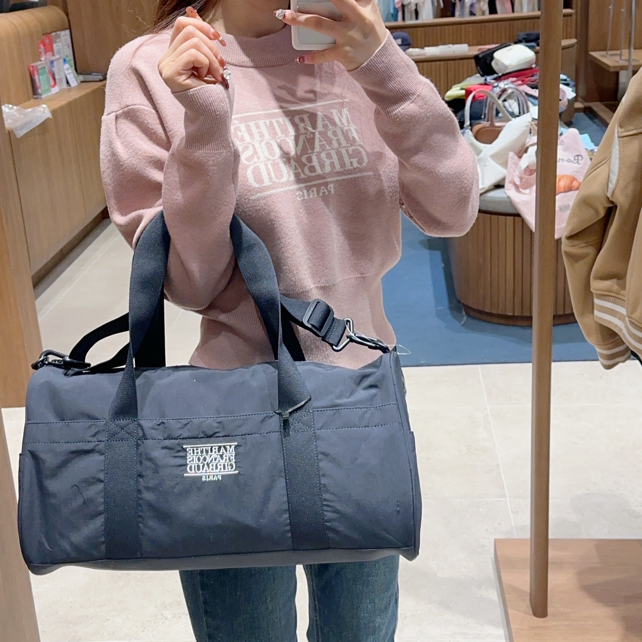 韓國 Marithe Francois Girbaud MOUVENMENT BIG DUFFLE BAG【MF449】