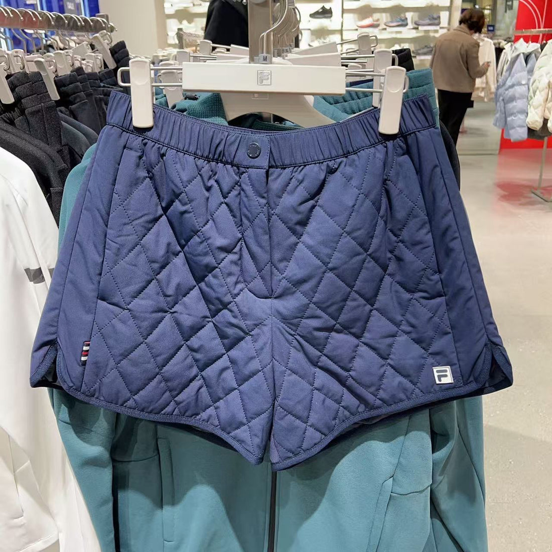 韓國 FILA Quilted Tennis Padded Shorts【FA053】