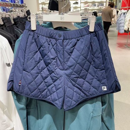 韓國 FILA Quilted Tennis Padded Shorts【FA053】