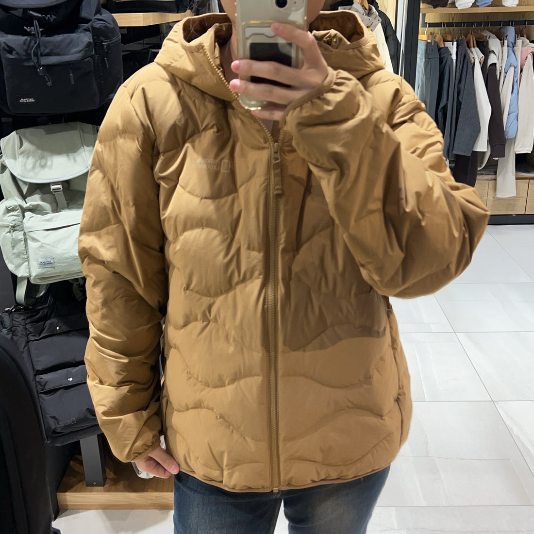 韓國 National Geographic Fowlie Hoodie Tube Duck Down Jumper (鴨絨)【NG210】