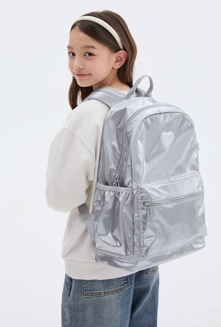 韓國 SPAO Kids Glossy Day Backpack【SP361】