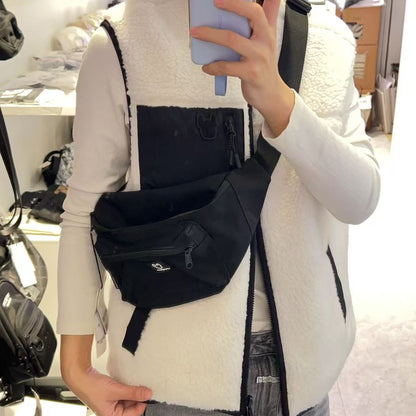 韓國 LifeWork Square Wappen Hip Sack【LW053】