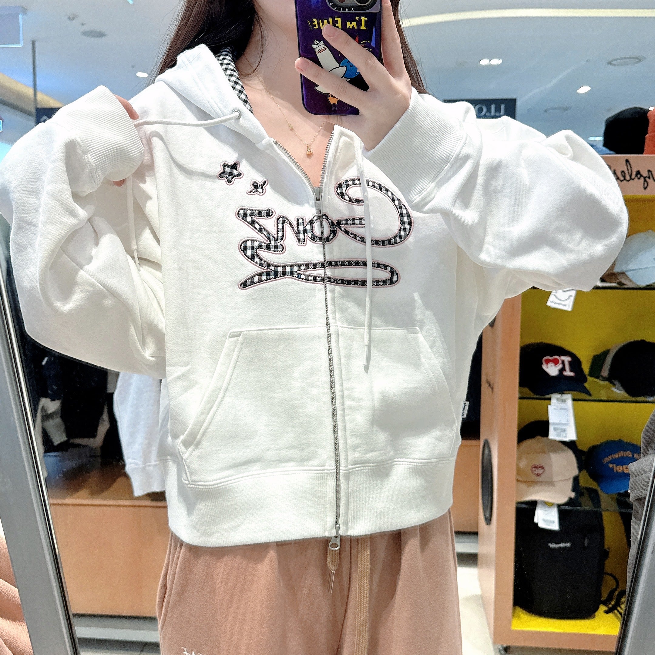 韓國 Mark Gonzales Hooded Zip-Up【MG238】