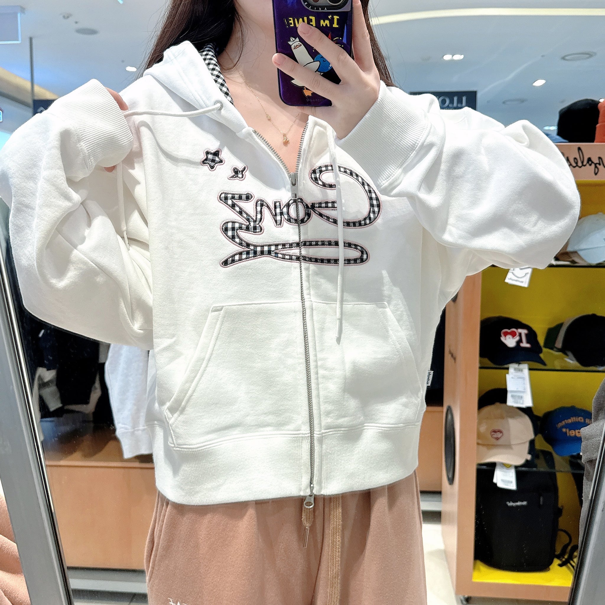 韓國 Mark Gonzales Hooded Zip-Up【MG238】