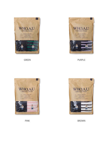 韓國 Who.A.U (2PACK)Steve T-shirt【WA244】