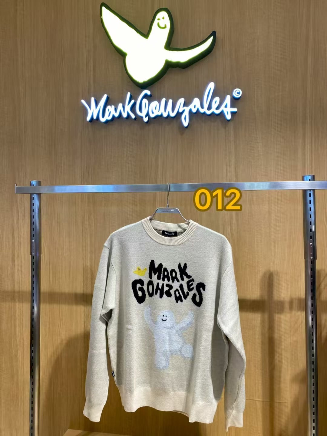 韓國 Mark Gonzales Happy Shumu Graphic Knit【MG147】