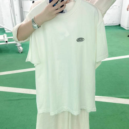 韓國 EMIS Rubber Patch T-Shirt【ES090】