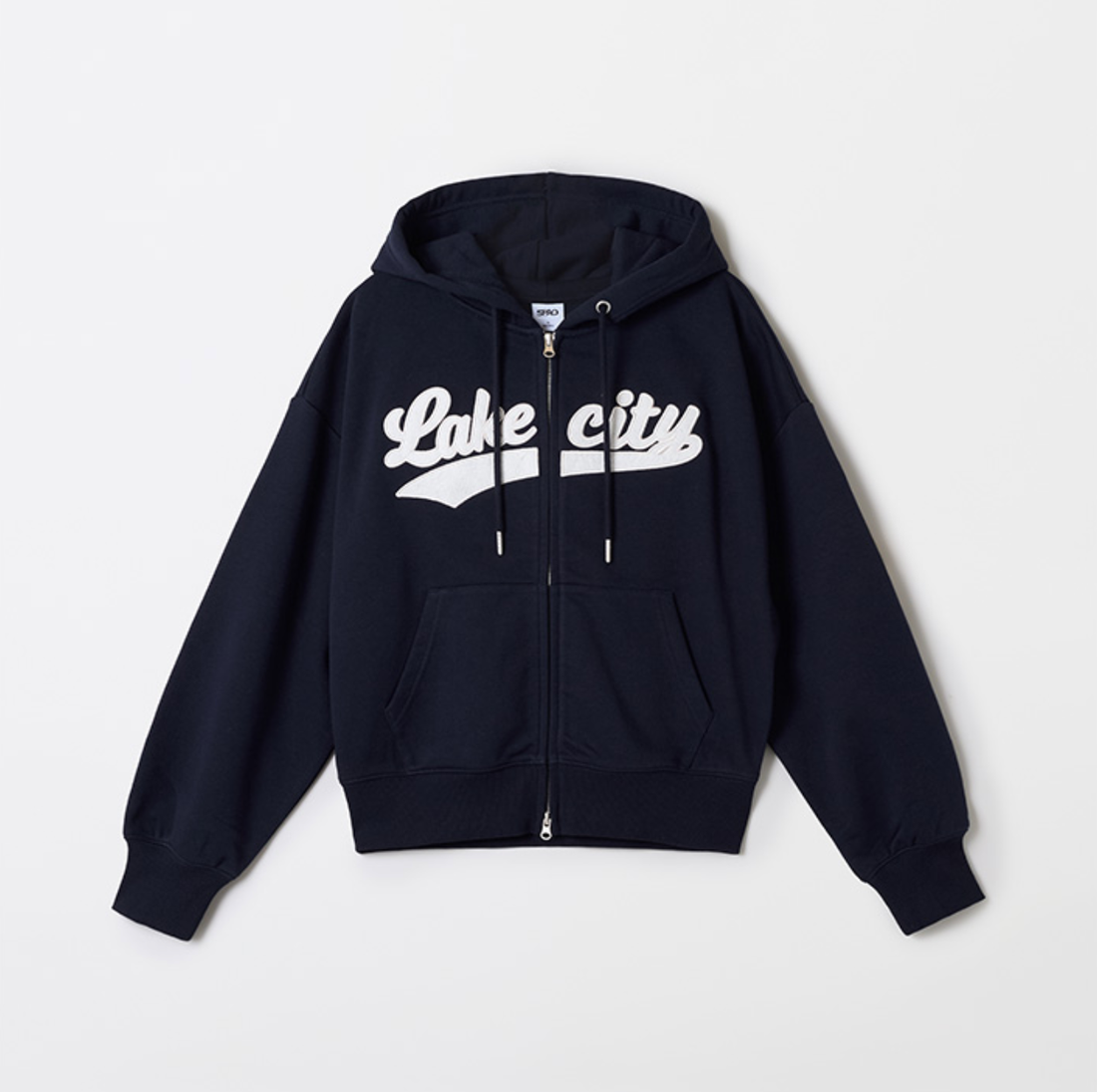 韓國 SPAO Lake City Crop Hoodie【SP201】