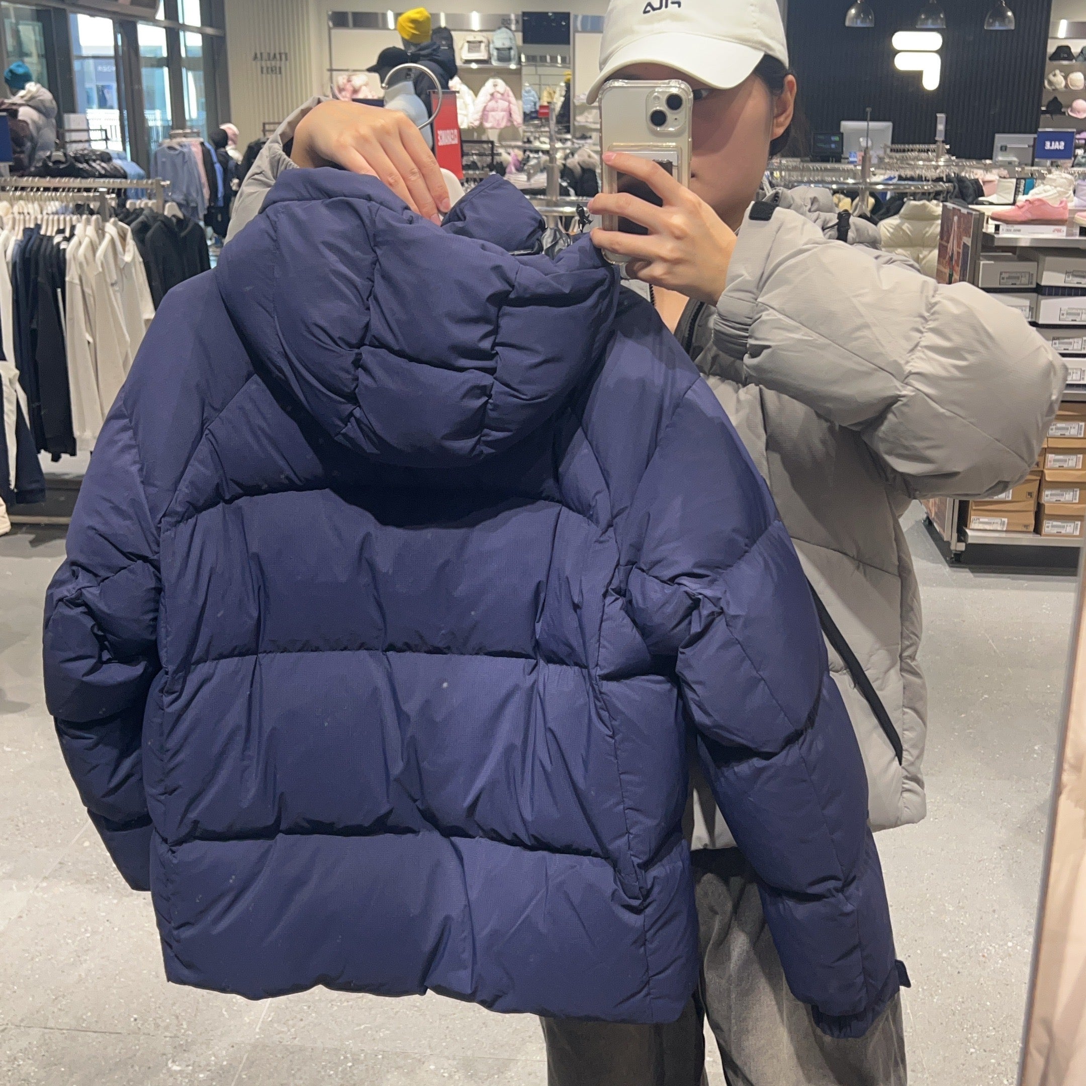 韓國 FILA Uniflow Hoodie Down (鴨絨)【FA012】