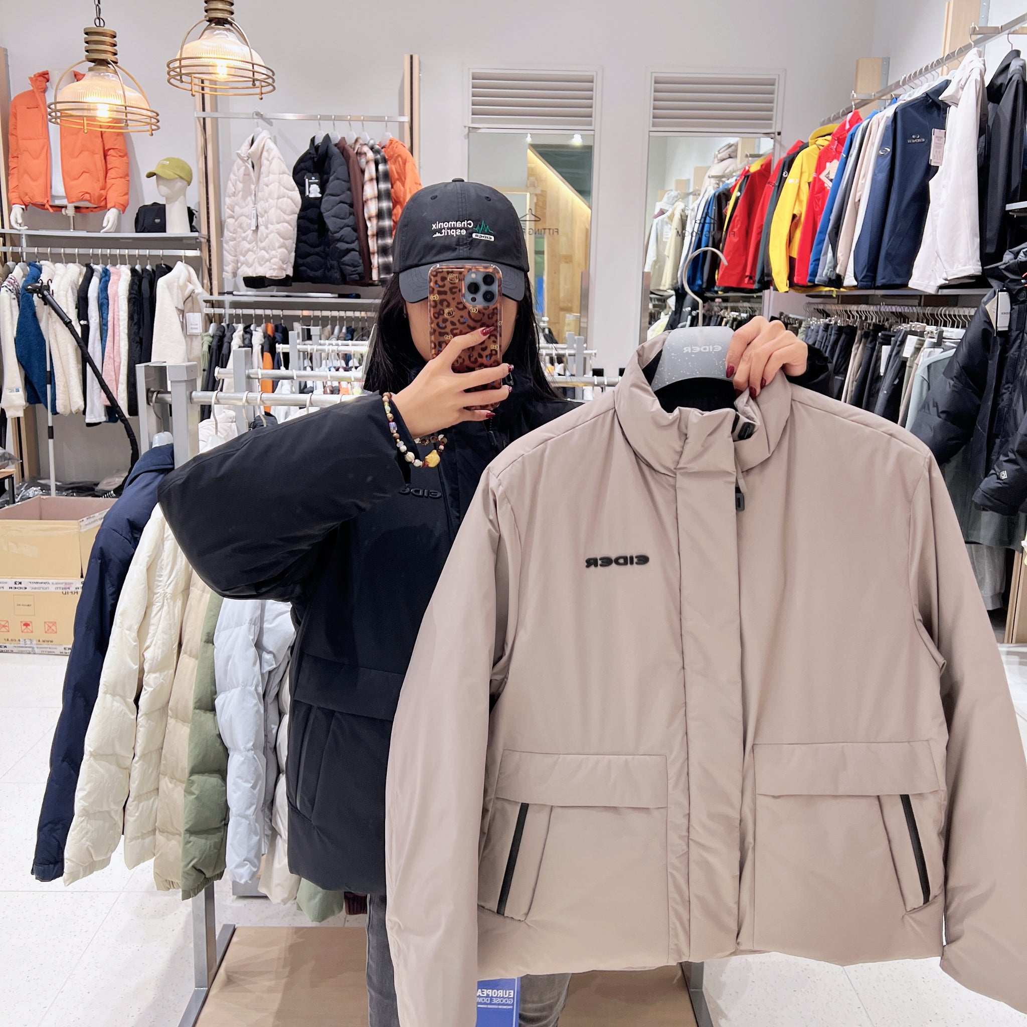 韓國 Eider Men's Cashmere Short Coat Down Jacket (鵝絨)【ER060】