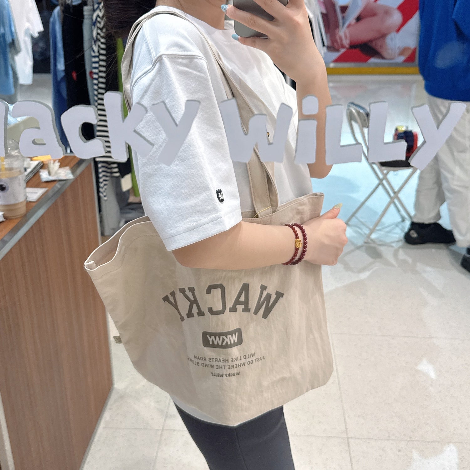韓國 Wacky Willy Wakiwilli Daily Eco Bag 【WW084】 - STT Mall HK 靚太網購