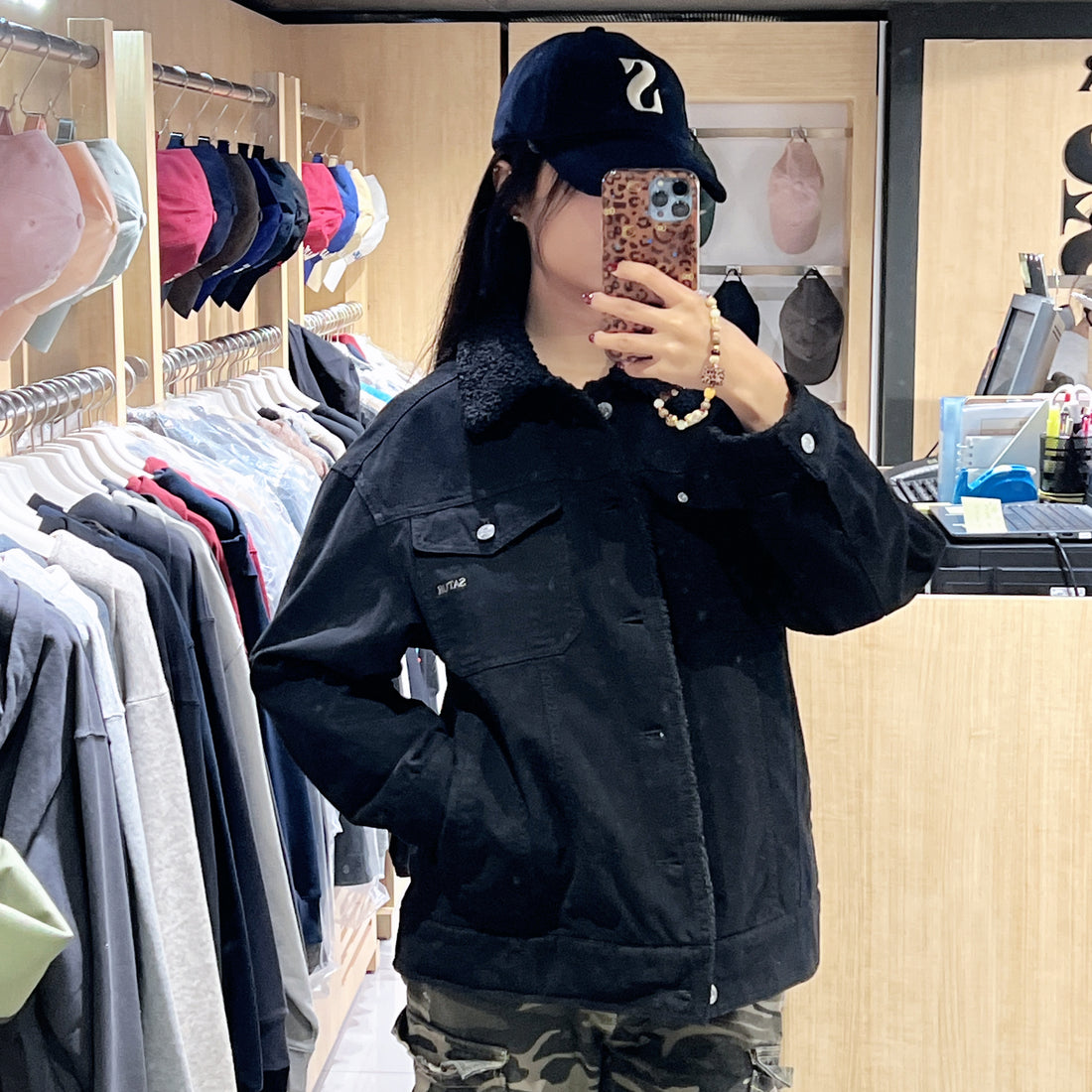 韓國 Satur Marron Trucker Jacket【SR206】