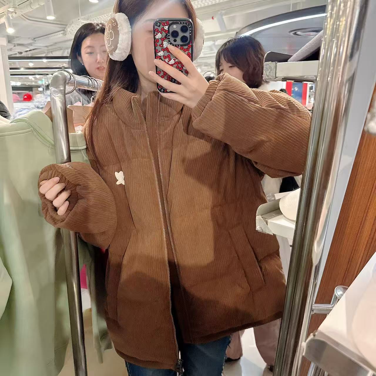 韓國 Wacky Willy Corduroy Down Jumper【WW114】