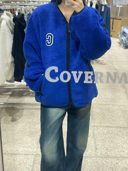 韓國 Covernat C Logo Caraless Sherpa Jacket【CO016】 - STT Mall HK 靚太網購