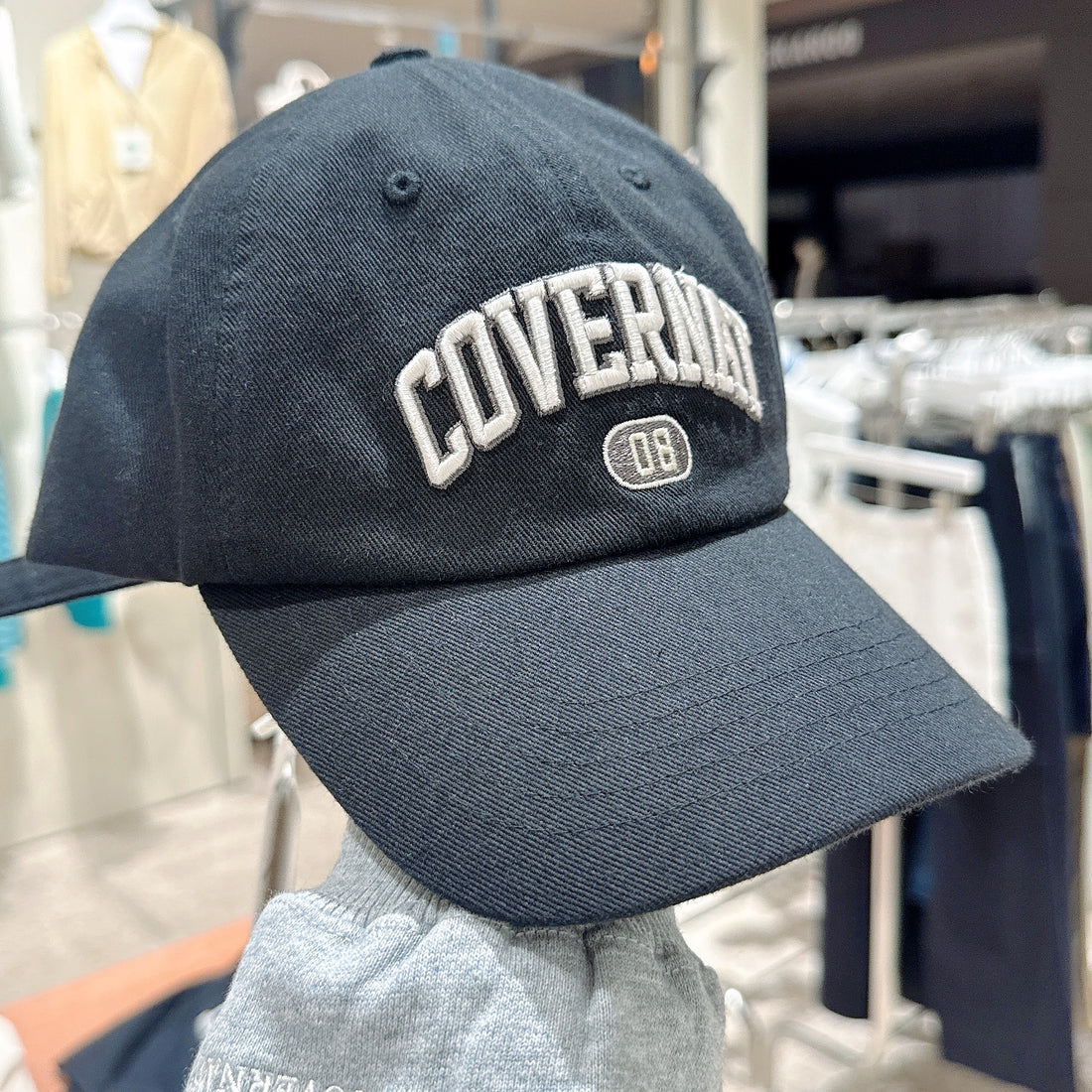 韓國 Covernat Arch Logo Volume Embroidery Ball Cap【CO085】