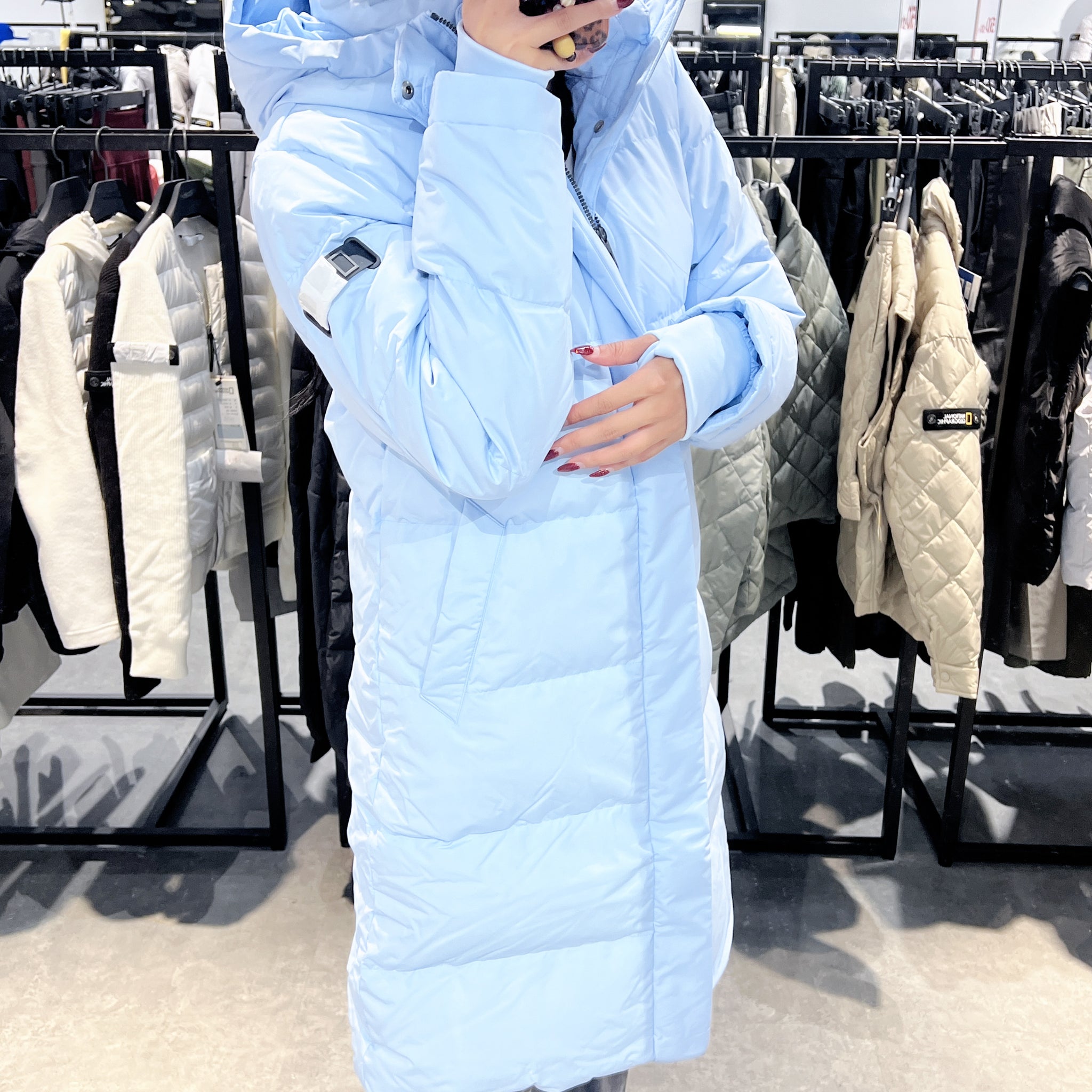 韓國 National Geographic Women's Cayman Pro Long-Length Goose Down Jumper (鵝絨)【NG086】