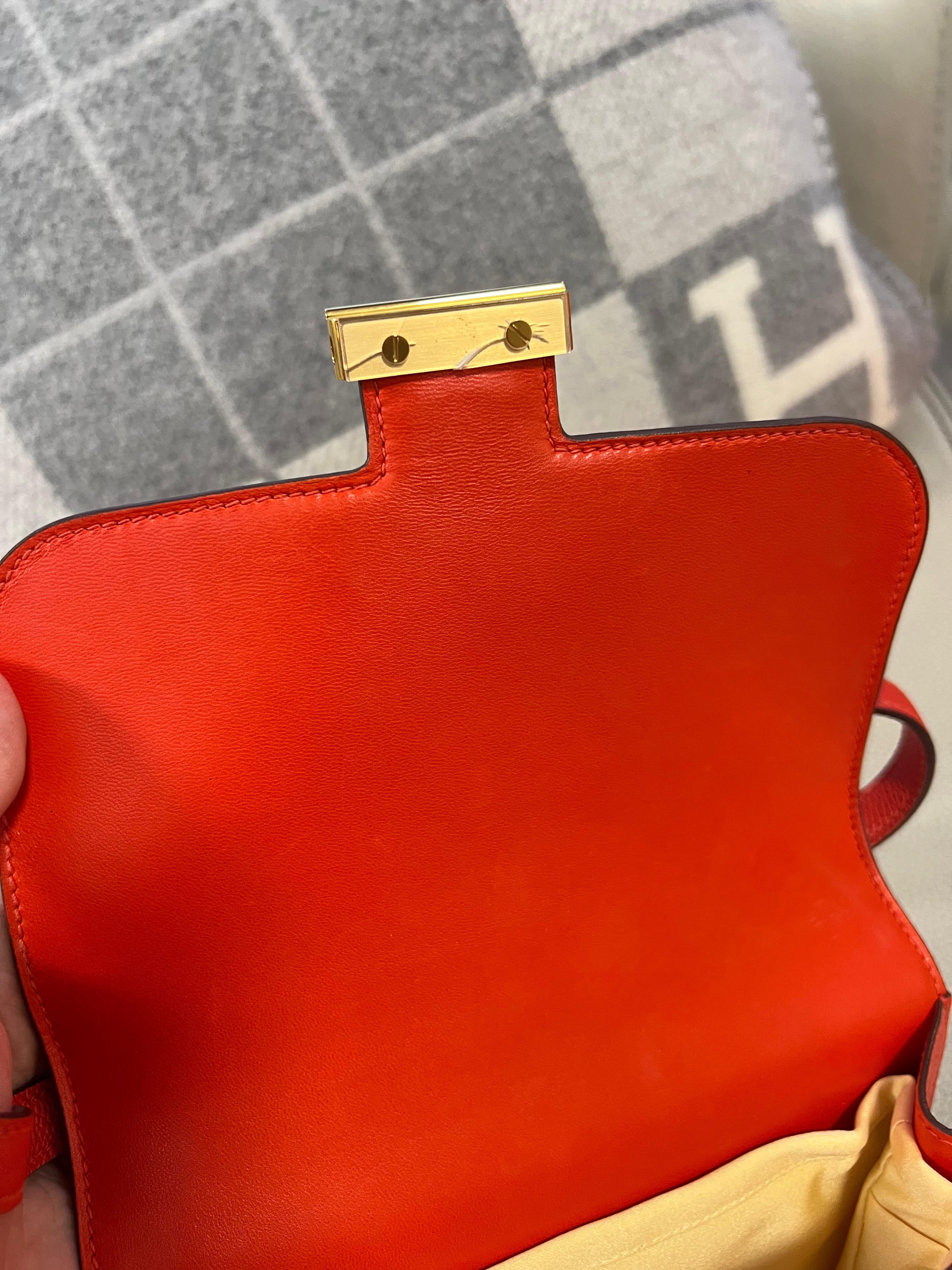 【Preloved】Hermes mini Constance 19 (訂金$500，總售價為 $58,000)【ST021】