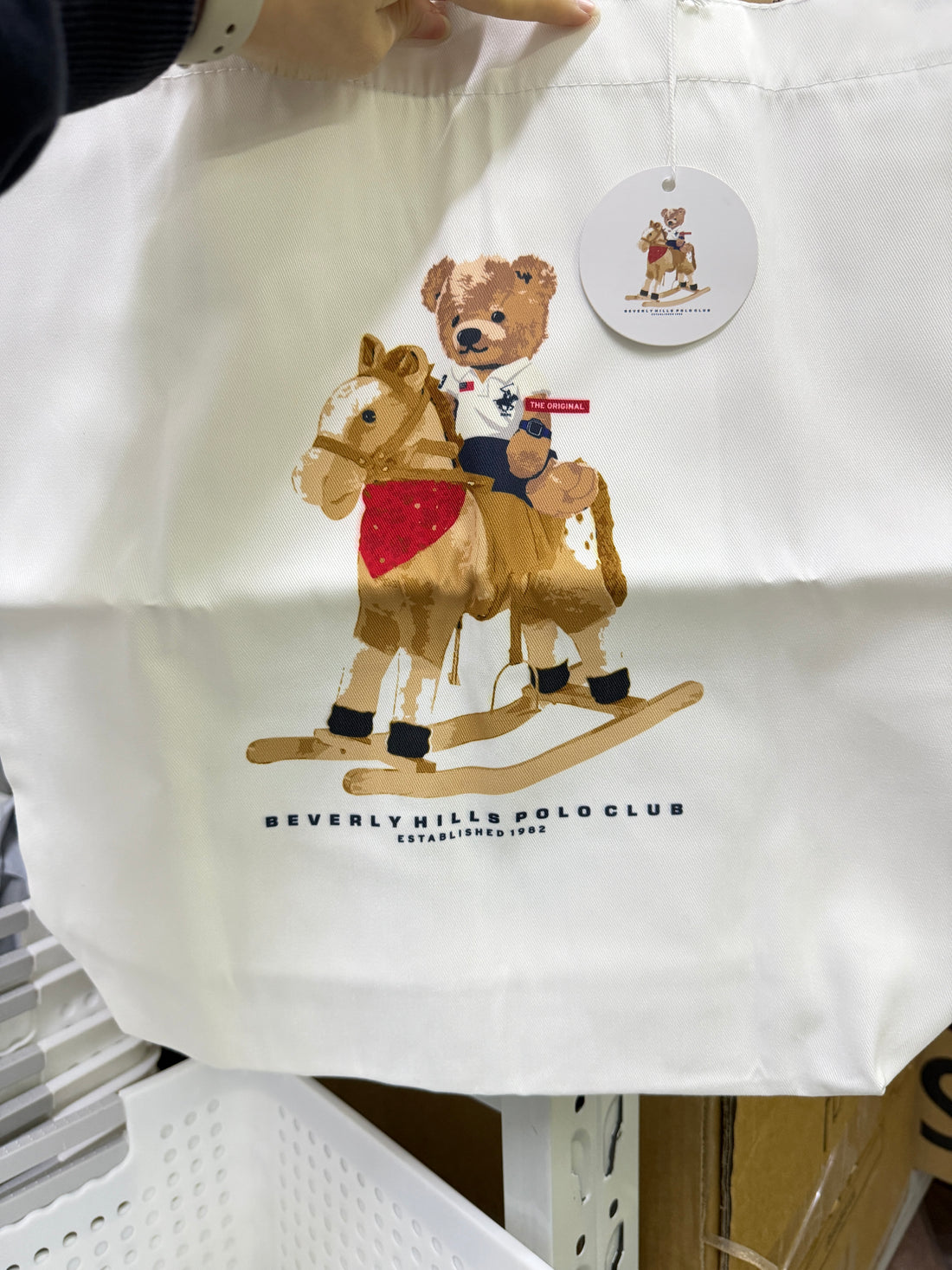 【現貨】泰國 Beverly Hill polo帆布袋【ST203】