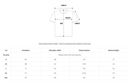 韓國 Honda Honda Bear T-shirt【HO002】
