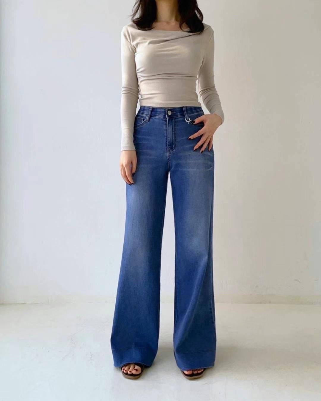 【現貨】韓國 HowLuk 牛仔褲(夏季款)【H5488】