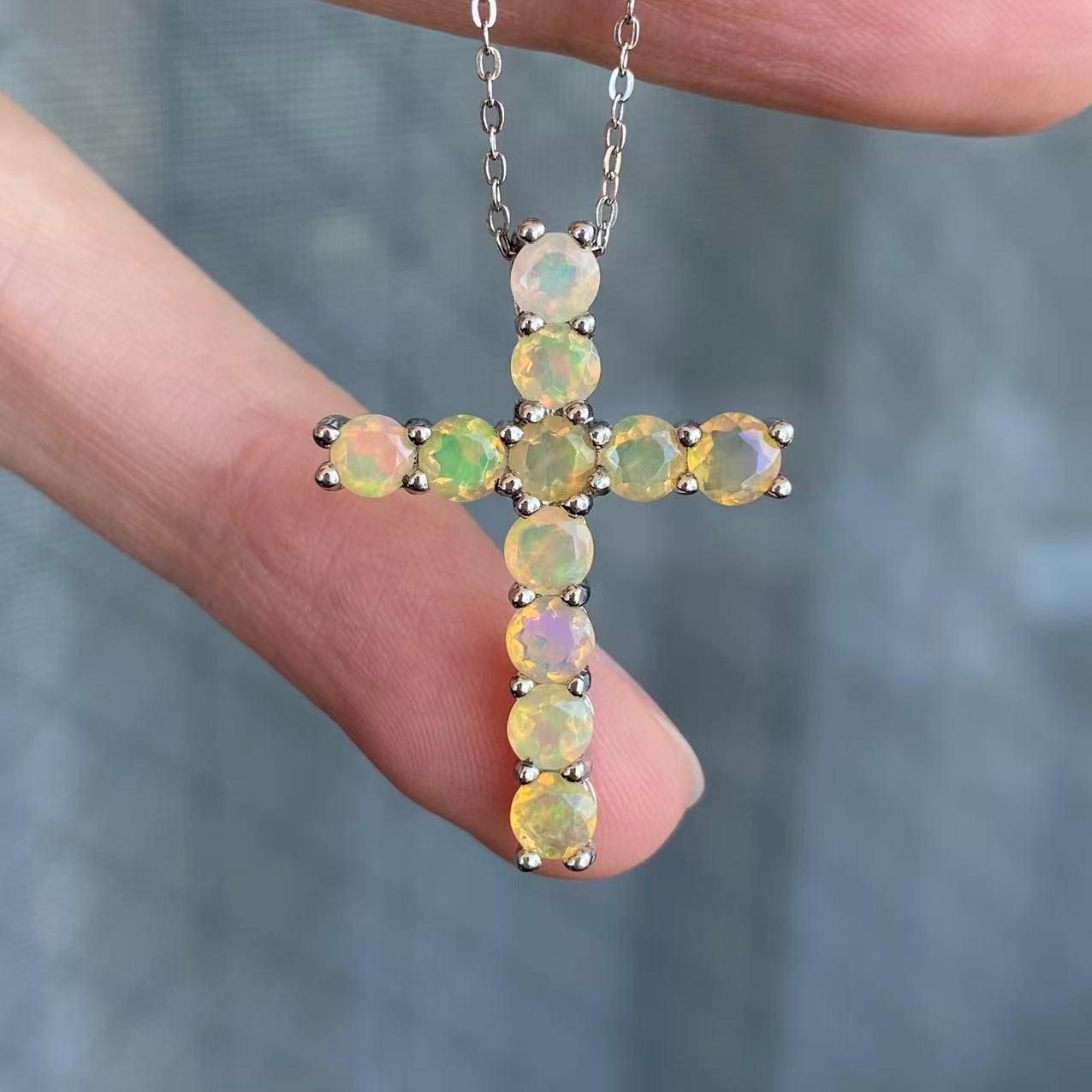 日本直送 火歐泊項鍊【JS336】