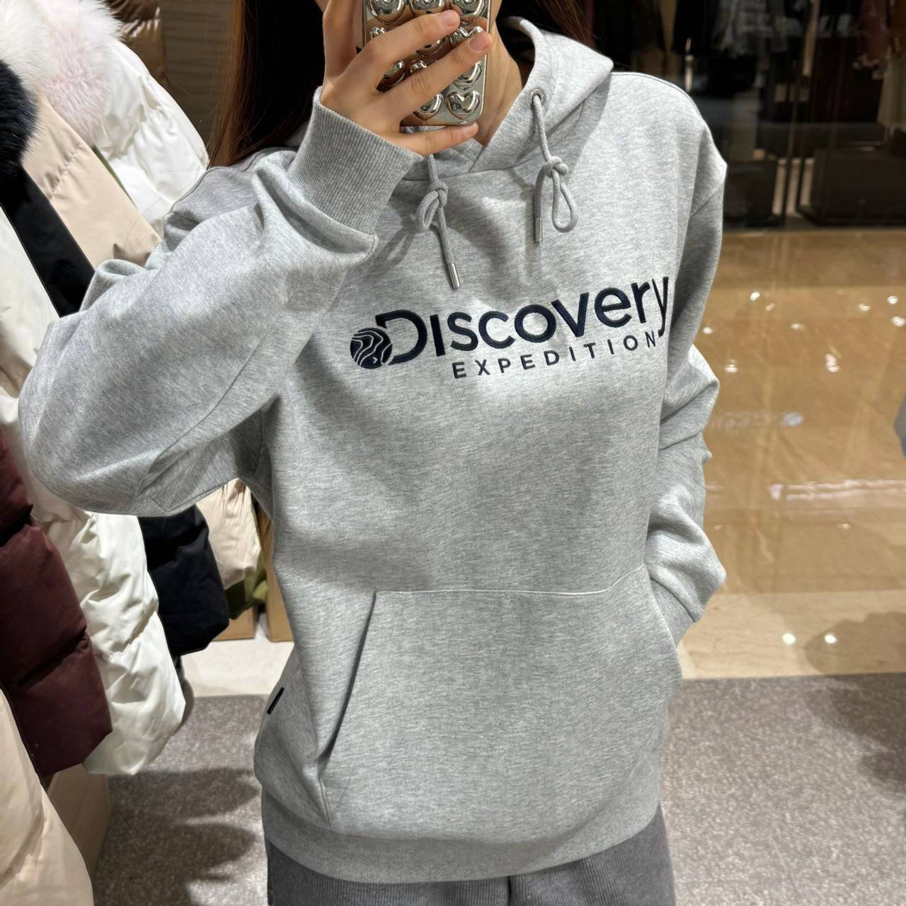 韓國 Discovery LOGAN Hoodie【DY015】 - STT Mall HK 靚太網購