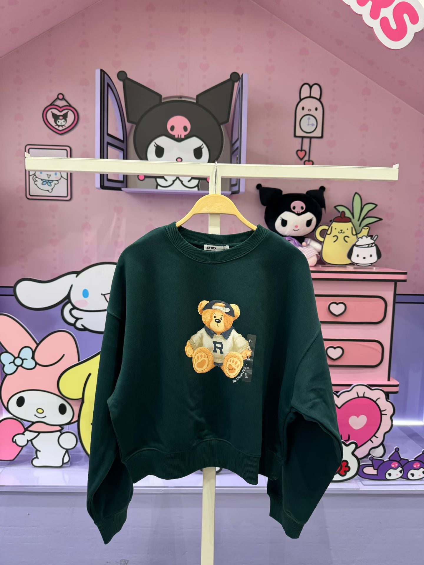 韓國 SPAO Crop Sweatshirt【SP281】