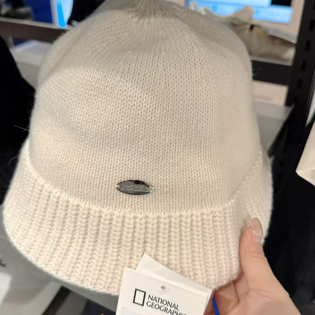 韓國 National Geographic Knitted Hat【NG030】
