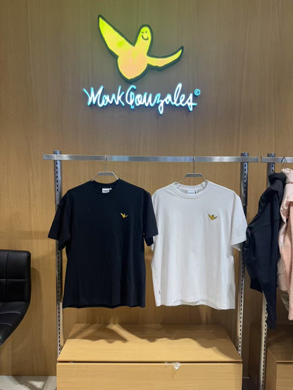 韓國 Mark Gonzales Unisex Angel Badge OG Short Sleeve Tee【MG095】