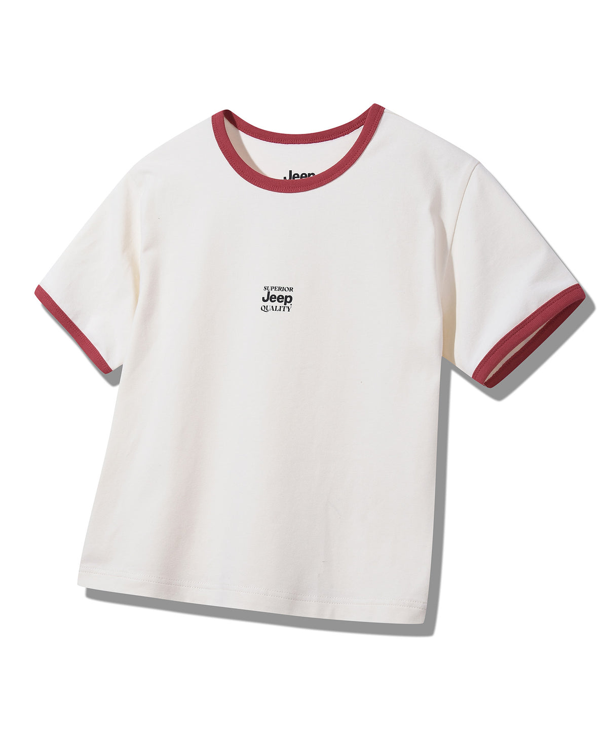 韓國 Jeep WAVY Ringer Short Sleeve T-shirt【JP044】
